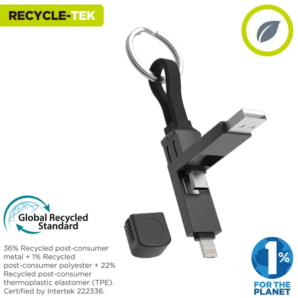 USB Kabelis Muvit MC278-A Melns