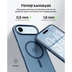 Mobiliojo telefono dėklas Muvit for Change iPhone Air Skaidrus
