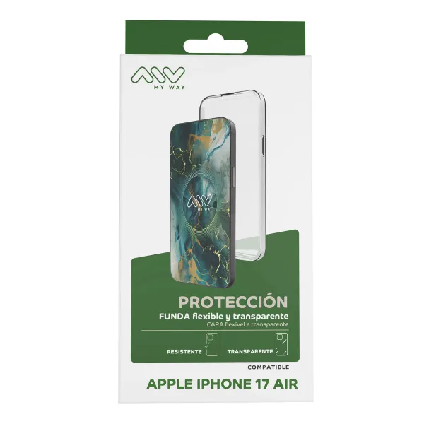 Pārvietojams Pārsegs Myway iPhone Air Caurspīdīgs