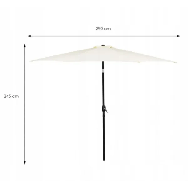 Garden umbrella Springos GU0017 290cm