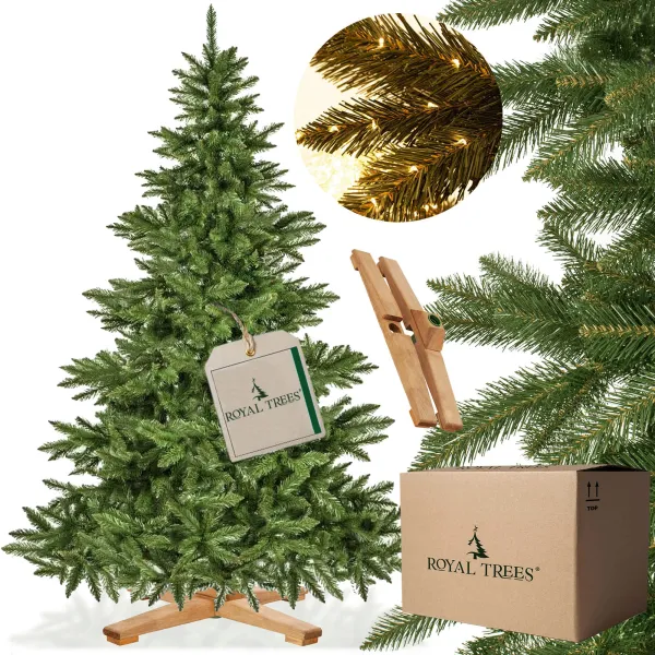 CT0195 Dirbtinė Kalėdų eglutė 220 cm Premium Royal Trees, natūrali eglė, tarsi gyvybė
