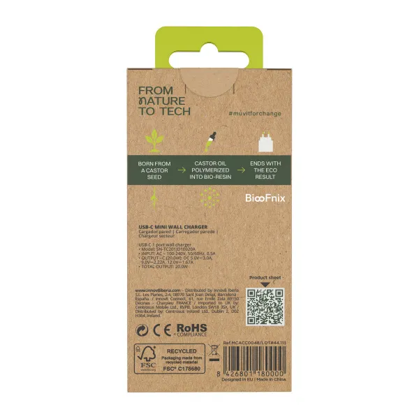 Wall Charger Muvit MCACC0048 20 W