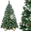 CT0191 Keinotekoinen joulukuusi 220 cm Premium Royal Trees, luminen timanttimänty käpyillä