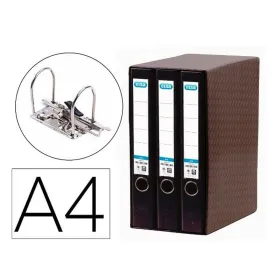 Ring binder Elba 100580060 Black A4 3 Units