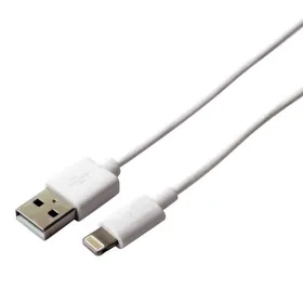 USB - Lightning kaapeli KSIX Apple-compatible Valkoinen