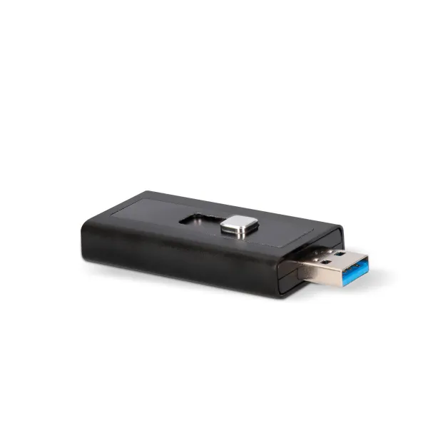 Karšu lasītājs KSIX Micro SD Melns