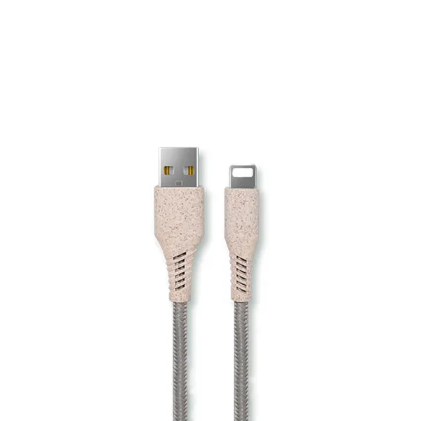 USB Kabelis iPad/iPhone KSIX B0914ECO02 Balts