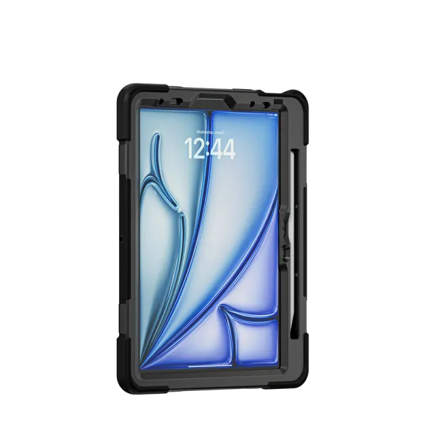Crong Defender Plus – Armored Case for iPad Air 11” (2026 – 2024) / iPad Air 10.9” (5th-4th gen.) (Black)