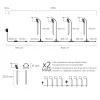LED spotlight KSIX SmartLED Musta (3000K)