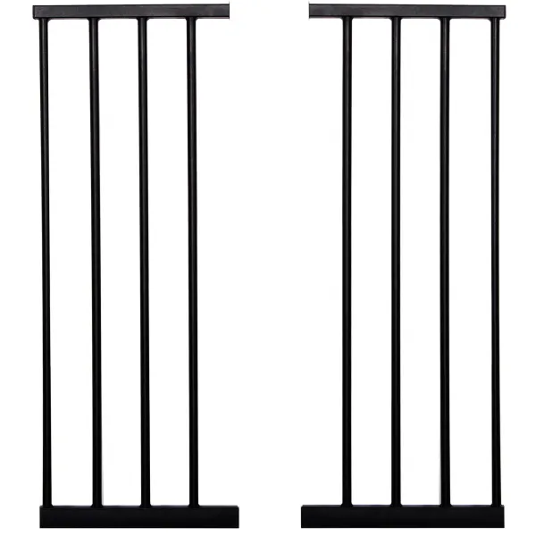 Drošības vārti Springos SG0002CC 75-138 cm, melni