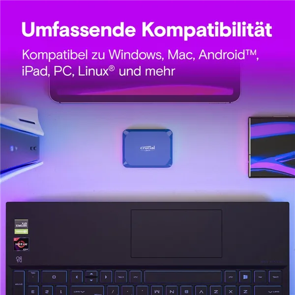 External Hard Drive Crucial X10