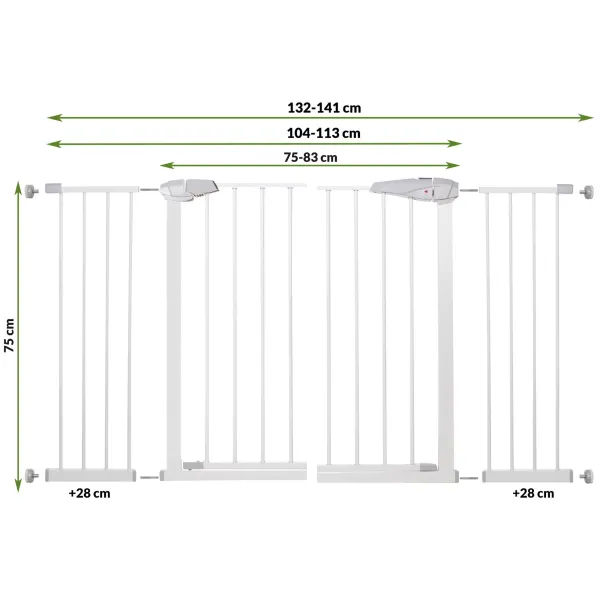 Turvaeste Springos SG0001AA 76-141 cm