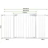 Safety barrier Springos SG0001AA 76-141 cm