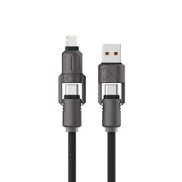 USB-Kaapeli KSIX Musta 1 m