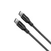 USB Cable KSIX Black 1 m