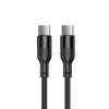 USB-kaabel KSIX Must 1 m