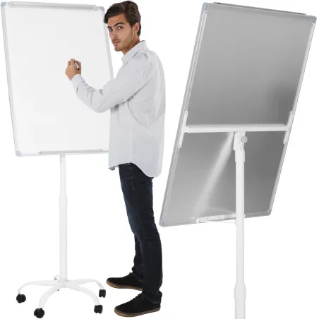 Flipchart magneettitaulu Springos MB0008, kuivapyyhittävä, 101x72 cm