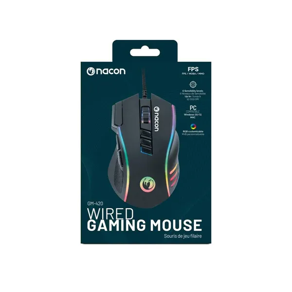 Mouse Nacon PCGM-420 Black