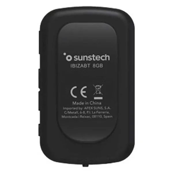 Плейер MP4 Sunstech IBIZABT8GBBK Чёрный