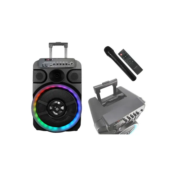 Kaasaskantavad Bluetooth Kõlarid Sunstech Muscles 12 Must
