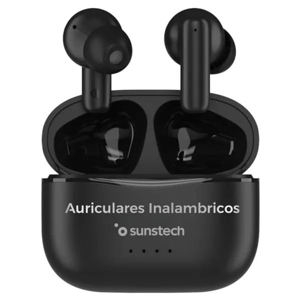 Bluetooth Kõrvaklapid Sunstech WAVEPODSONEBK Must