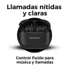 Bluetooth Kõrvaklapid Sunstech WAVEPODSONEBK Must