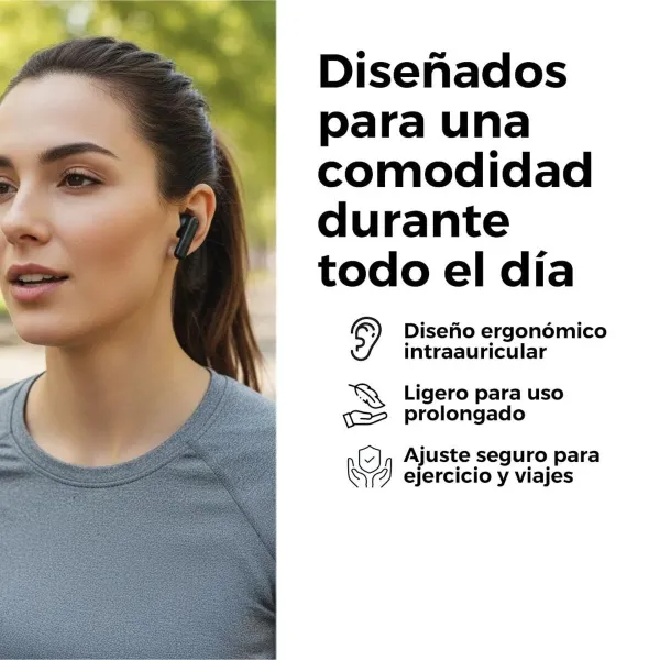 Bluetooth Kõrvaklapid Sunstech WAVEPODSONEBK Must