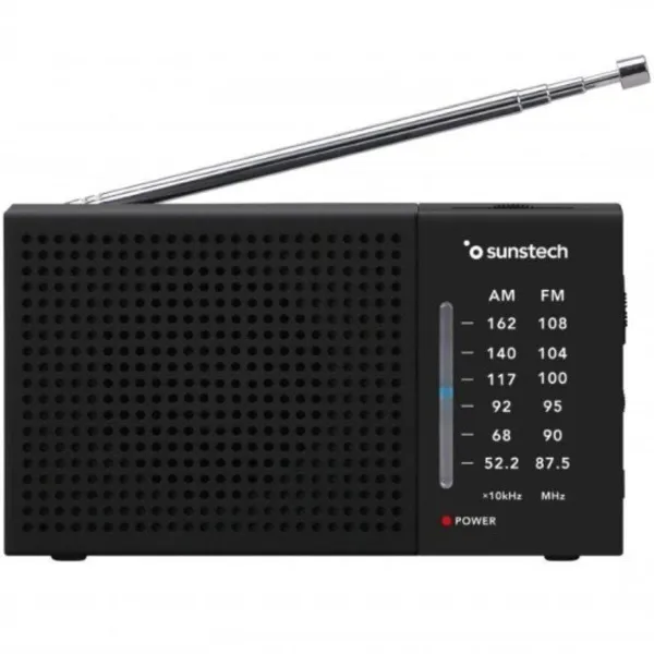 Nešiojamas radijo imtuvas Sunstech RPS412BK