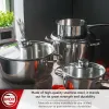 Elementai virtuvei Magefesa DUX7PCS Sidabras 7 Dalys