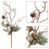 Ziemassvētku mākslīgais zariņš dekorācijām 33 cm