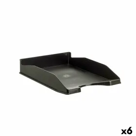 Filing Tray Archivo 2000 Black A4 Sheet Plastic (6 Units)