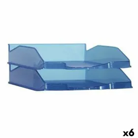 Filing Tray Archivo 2000 Blue A4 Sheet Plastic (6 Units)