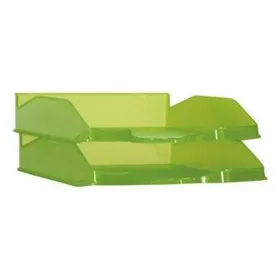 Filing Tray Archivo 2000 Green A4 Sheet Plastic (6 Units)