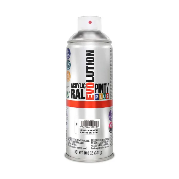 Спрей-лак Pintyplus Evolution B199 400 ml Бесцветный