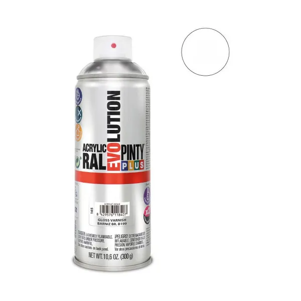 Спрей-лак Pintyplus Evolution B199 400 ml Бесцветный