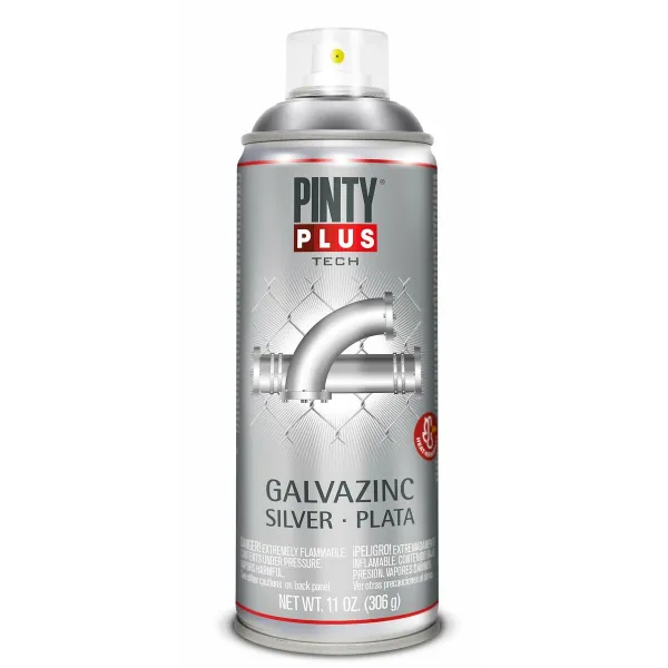 Pihustivärv Pintyplus Tech Galvazinc Hõbedane