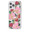 Rifle Paper Clear MagSafe - Case decorated in gold for iPhone 14 Pro Max (Rose Garden)