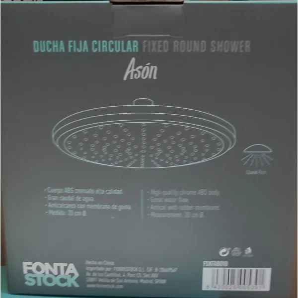 Dušas roze Fontastock ASÓN ABS