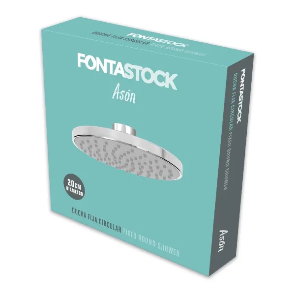 Dušas roze Fontastock ASÓN ABS