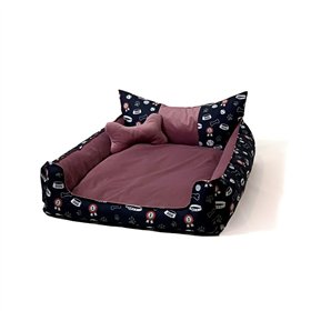 Pet bed GO GIFT XXL Pink 110 x 12 x 90 cm