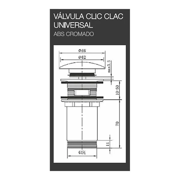 Notekūdeņu EDM 01677 clic-clac