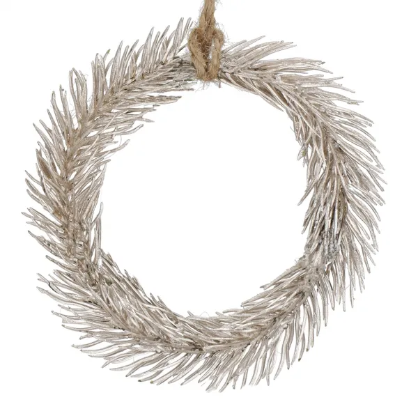 Kalėdinis eglutės papuošimas mini vainikas Springos CA1209, 10 cm