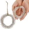 Kalėdinis eglutės papuošimas mini vainikas Springos CA1209, 10 cm