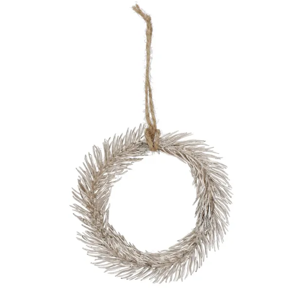 Kalėdinis eglutės papuošimas mini vainikas Springos CA1209, 10 cm