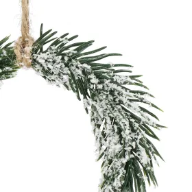 Christmas Ornament Springos CA1210, Green Mini Wreath, 10 cm