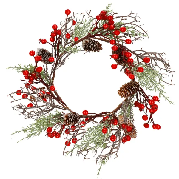 Christmas Wreath Springos CA1213, Door Decoration