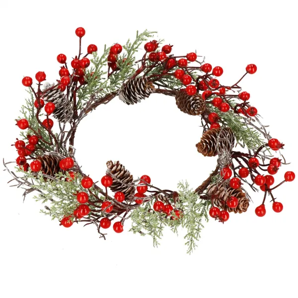 Christmas Wreath Springos CA1213, Door Decoration