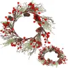 Christmas Wreath Springos CA1213, Door Decoration