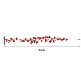 Christmas Wreath Springos CA1214, Door Decoration with Artificial Rowan