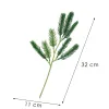 Рождественская ветка хвойная искусственная декорация Springos CA1311 32 см